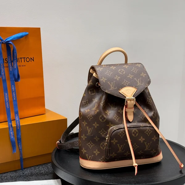Louis Vuitton Montsouris, Louis Vuitton Montsouris ヴィンテージモノグラム，Louis Vuitton ヴィンテージモノグラム ナップザック，Louis Vuitton 老花柄 バックパック，Louis Vuitton Montsouris 実用性，Louis Vuitton モノグラム ナップザック，Louis Vuitton Montsouris クラシックデザイン
