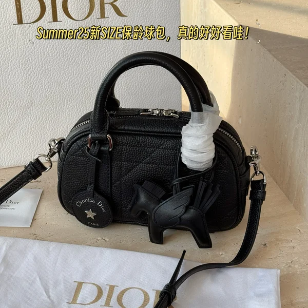 DIOR Groove, DIOR Groove Boston バッグ，DIOR Boston バッグ ブラック，DIOR ハイブランドバッグ ブラック，DIOR Groove テクスチャーバッグ，DIOR Boston バッグ クラシック，DIOR Groove ブラック 女性用