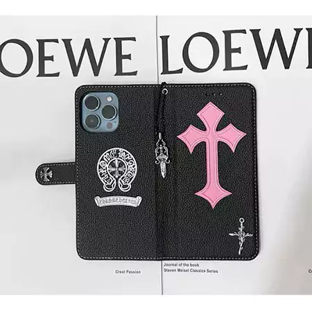 手帳型 クロムハーツ iPhone 17 ケース