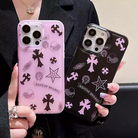クロムハーツ ピンク iPhone 17 ケース