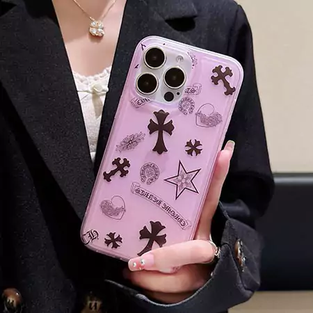 クロムハーツ ピンク iPhone 17 ケース