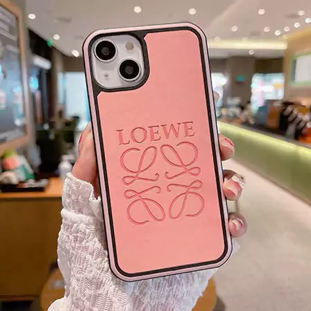 エンボスロゴ ロエベ iPhone 17 ケース