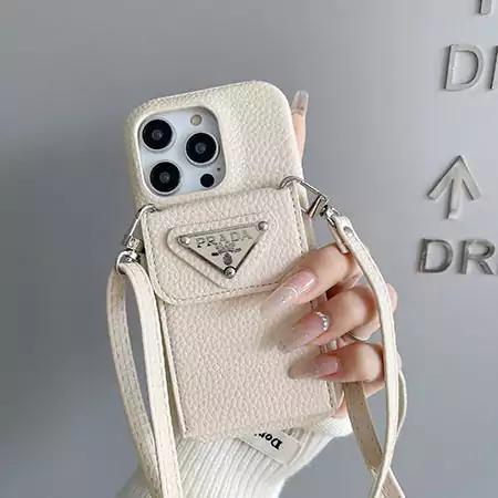 プラダ iPhone 17/17 proケース ピッコロレザー