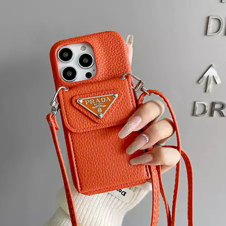プラダ iPhone 17/17 proケース ピッコロレザー