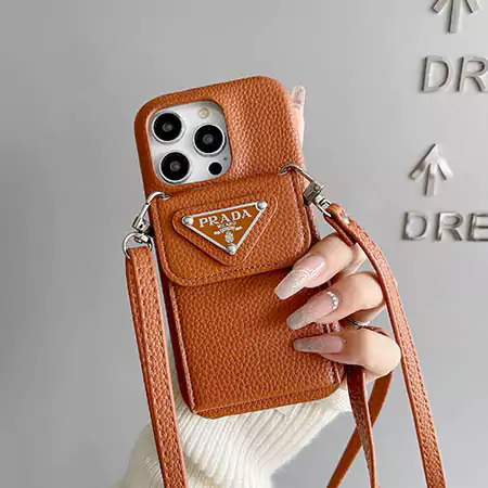 プラダ iPhone 17/17 proケース ピッコロレザー