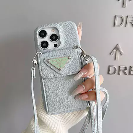 プラダ iPhone 17/17 proケース ピッコロレザー