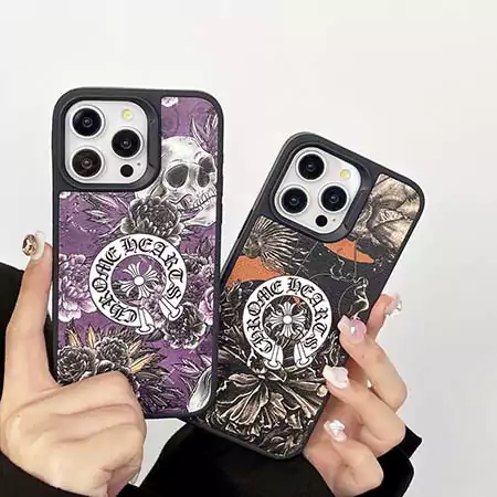 ダーク クロムハーツ iPhone 17 ケース