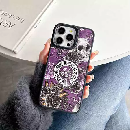 ダーク クロムハーツ iPhone 17 ケース