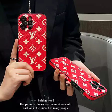 レッドモノグラム ルイ・ヴィトン iPhone 17/17 proケース