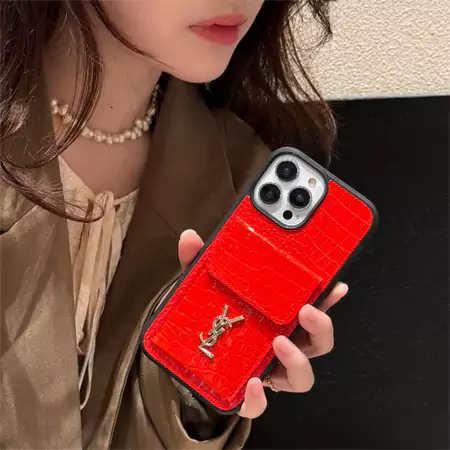 クロコダイル イヴ・サン・ローラン iPhone 17/17proケース