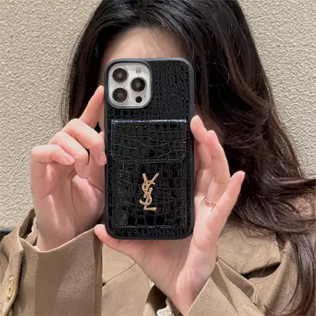 クロコダイル イヴ・サン・ローラン iPhone 17/17proケース