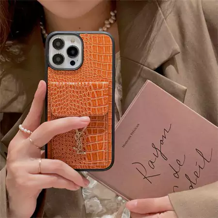 クロコダイル イヴ・サン・ローラン iPhone 17/17proケース