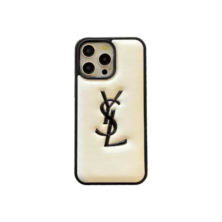 イヴ・サン・ローラン エンボス iPhone 17/17 pro ケース