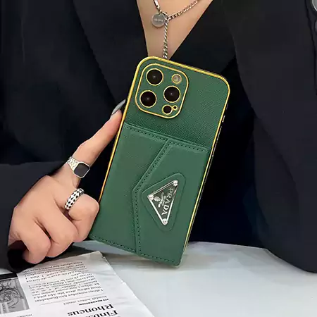 プラダ iPhone 17/16/15/14 アコーディオンカード ケース