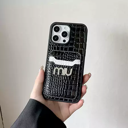 ミュウミュウ iPhone 16/16 Pro/16 Pro Max ケース
