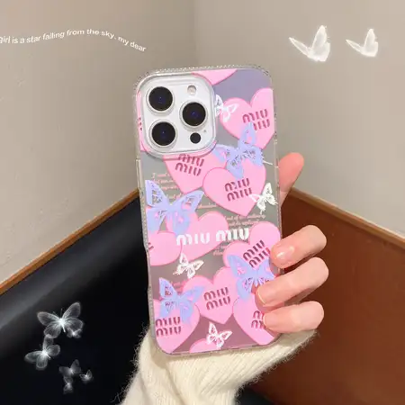 ミュウミュウ iPhone 16/16 Pro/16 Pro Max ケース