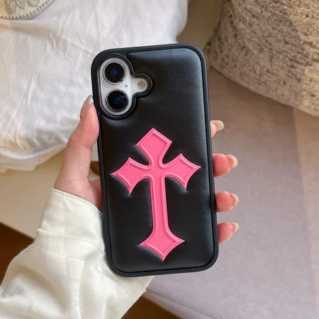 クロームハーツ アイフォーンiPhone17ProMaxケース 本革