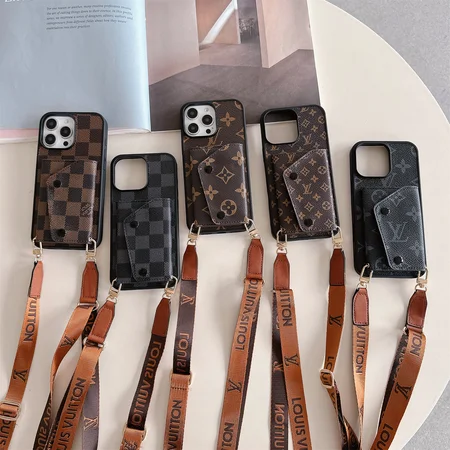ルイ・ヴィトン モノグラム カードケース＆ショルダーストラップ付き iPhone 16/16 Pro/16 Pro Max ケース