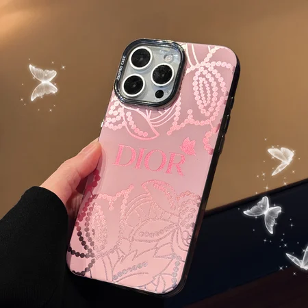 イヴ・サン・ローラン ピンクフラワー iPhone 16/16 Pro/16 Pro Max ケース