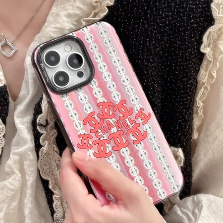シャネル ピンクテーマ iPhone 16/16 Pro/16 Pro Max ケース