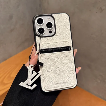 ルイ・ヴィトン ピーチスキン フルカバー ツートンカラー カードケース付き iPhone 16/16 Pro/16 Pro Max ケース