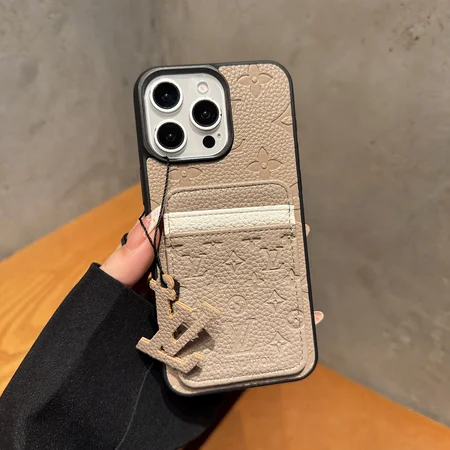 ルイ・ヴィトン ピーチスキン フルカバー ツートンカラー カードケース付き iPhone 16/16 Pro/16 Pro Max ケース