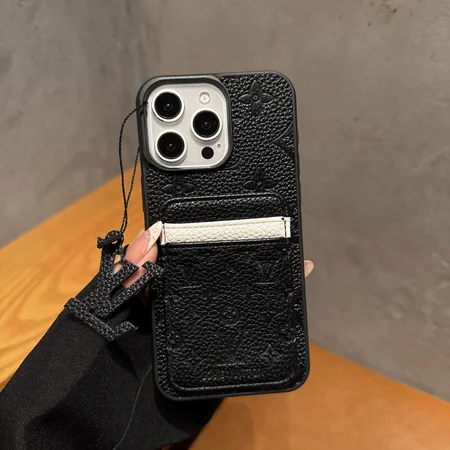 ルイ・ヴィトン ピーチスキン フルカバー ツートンカラー カードケース付き iPhone 16/16 Pro/16 Pro Max ケース