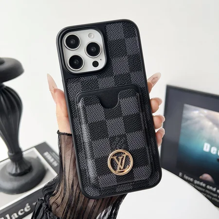 ルイ・ヴィトン レザー カードケース付き iPhone 16/16 Pro/16 Pro Max ケース