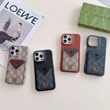 Gucci 布製手機殼，Gucci 金属 GG ロゴ手機殼，Gucci カードケース付き iPhone ケース
