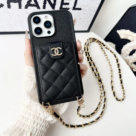 CHANEL アイフォン 17proケース チェーン