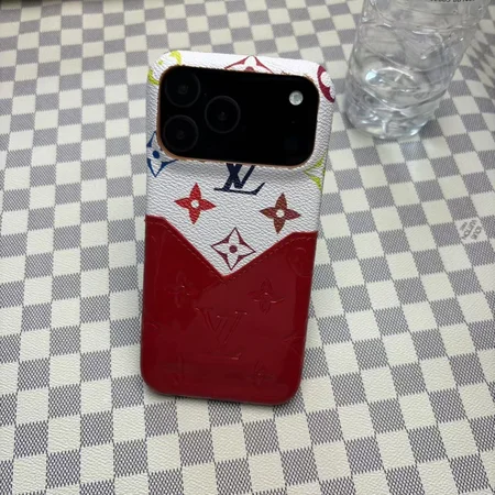 ルイ・ヴィトン 光沢レザー iPhone 17ケース