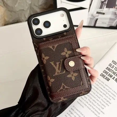 ルイヴィトンiphone17ケース ポケット付き