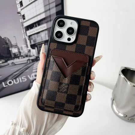 Vuitton iphone17proケース レザー