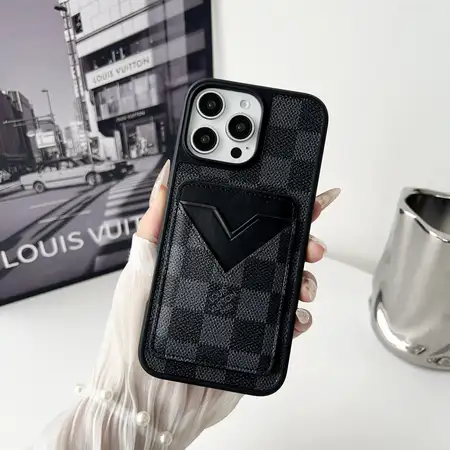 Vuitton iphone17proケース レザー