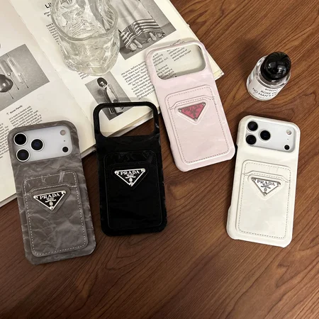 プラダiPhone17proケース TPUレザー