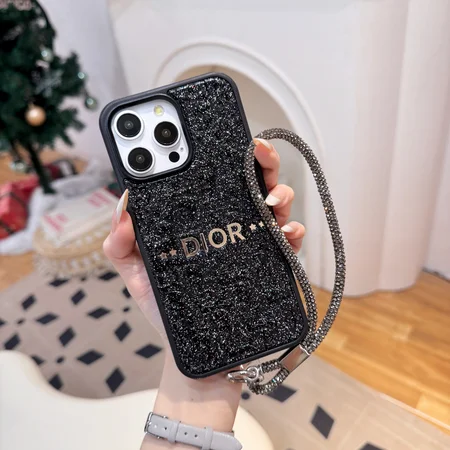 ディオールiphone17proケース グリッター