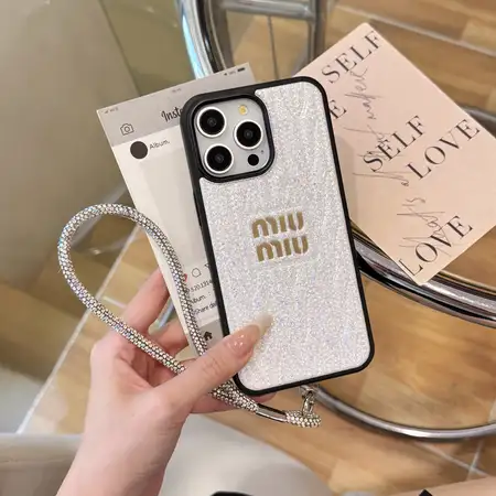 ミュウミュウiphone17proケース キラキラ