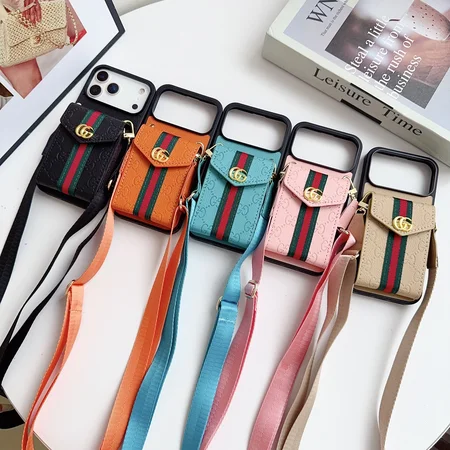 グッチiphone17promaxケース ショルダーストラップ