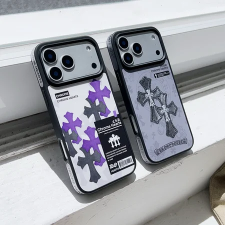 クロームハーツiphone17ケース レザー