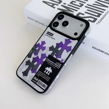 クロームハーツiphone17ケース レザー
