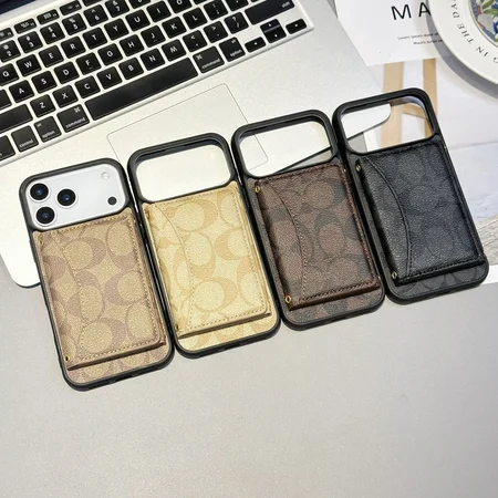 コーチ iPhone17Proケース カード収納