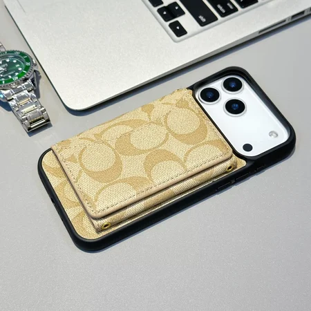 コーチ iPhone17Proケース カード収納