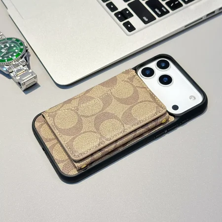 コーチ iPhone17Proケース カード収納
