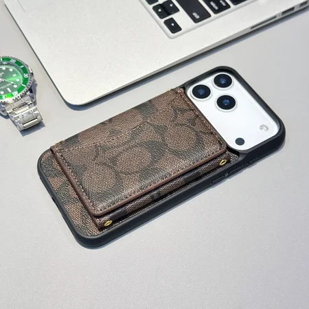 コーチ iPhone17Proケース カード収納