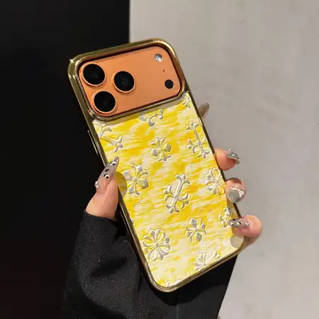 クロームハーツiphone17ケース レザー 全面保護