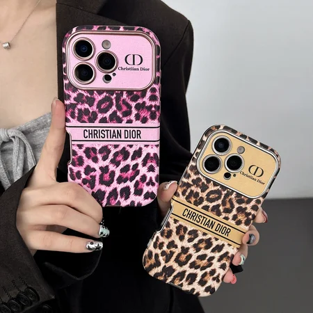 Dior iphone17ケース ヒョウ柄