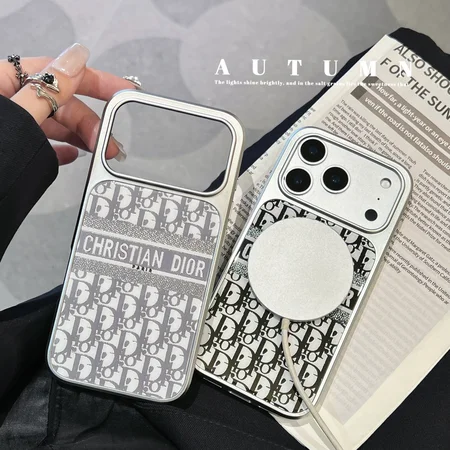 クリスチャンディオール Dior ゴールドメッキ MagSafe 対応 オブリーク柄 iPhone ケース 2 デザイン展開