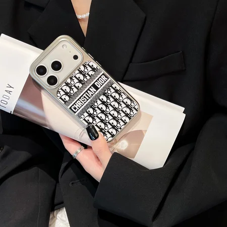 クリスチャンディオール Dior ゴールドメッキ MagSafe 対応 オブリーク柄 iPhone ケース 2 デザイン展開