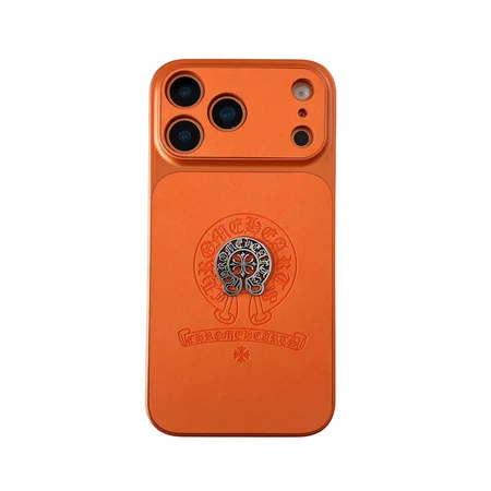 chrome hearts iphone17 ケース 高级 レザー