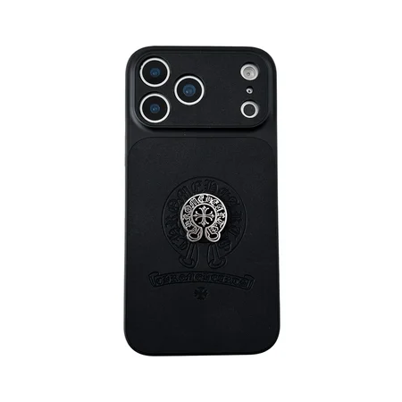 chrome hearts iphone17 ケース 高级 レザー